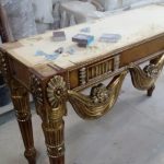 антикварный стол реставрация