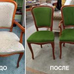 Замена обивки стульев